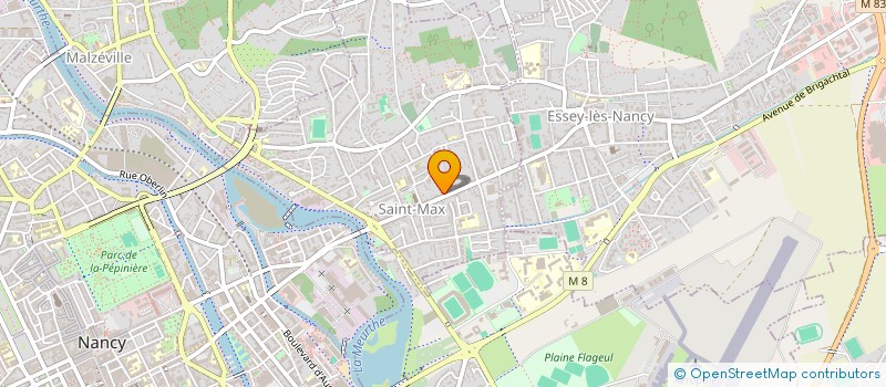 localisation de l'entreprise DB DISTRIBUTION à SAINT-MAX