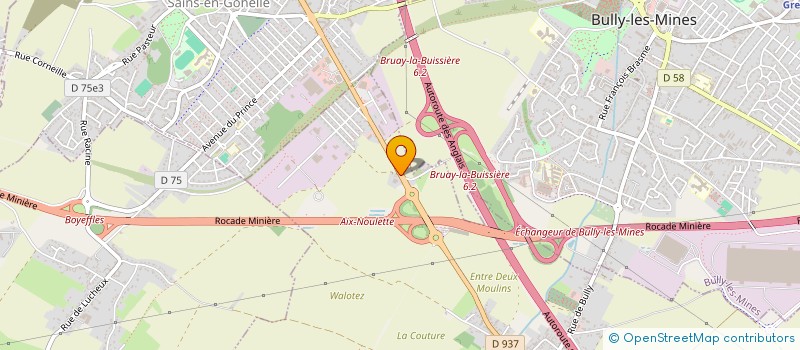 localisation de l'entreprise DB ENTRETIEN  AIX-NOULETTE