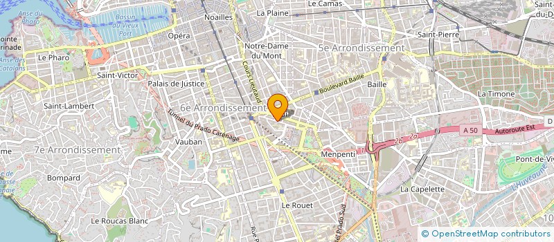 localisation de l'entreprise DB FAVELA à MARSEILLE