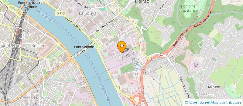 localisation de l'entreprise DB FIT  FLOIRAC