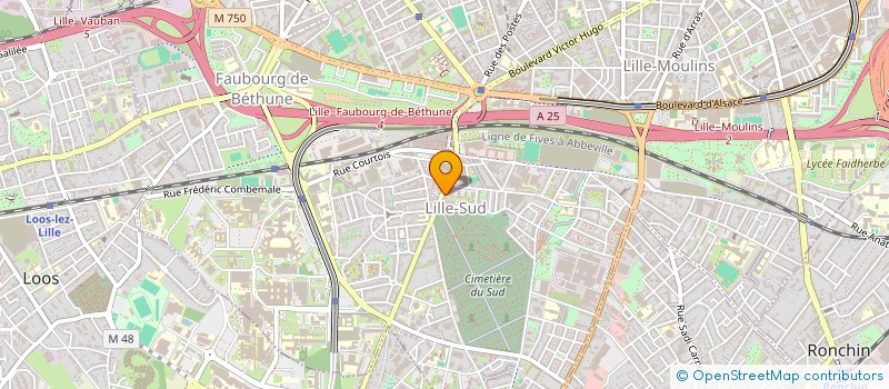 localisation de l'entreprise DB FOOD  LILLE