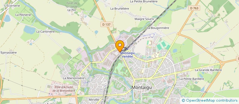localisation de l'entreprise DB FRANCE HOLDING SAS à MONTAIGU-VENDEE