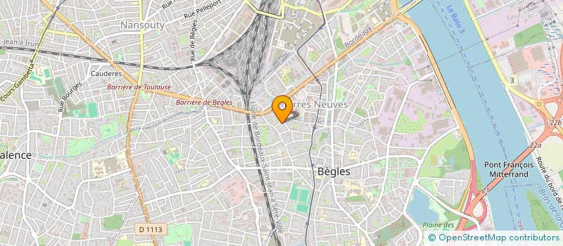 localisation de l'entreprise DB FROID ET CLIMATISATION à BEGLES