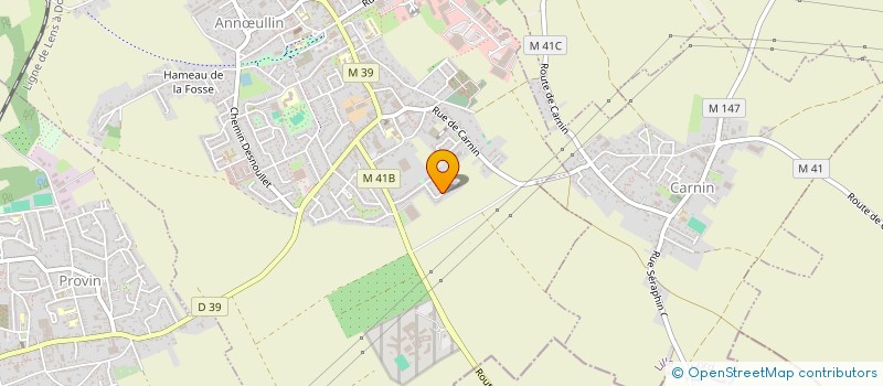 localisation de l'entreprise DB HOLDING  ANNULLIN