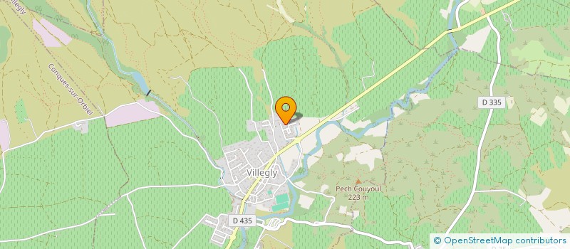 localisation de l'entreprise DB IMMO  VILLEGLY