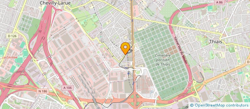 localisation de l'entreprise DB IMMO EST  CHEVILLY-LARUE