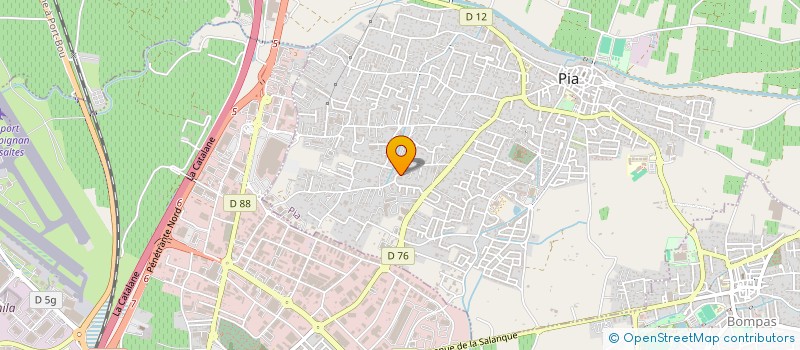 localisation de l'entreprise DB INVEST  PIA