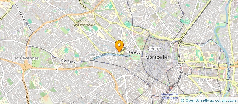localisation de l'entreprise DB INVEST à MONTPELLIER