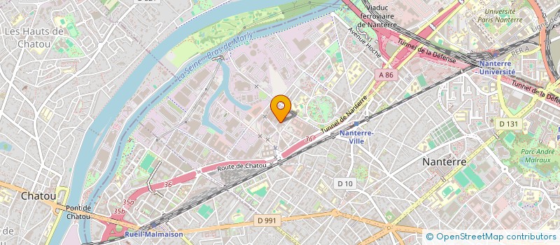 localisation de l'entreprise DB INVEST  GENNEVILLIERS