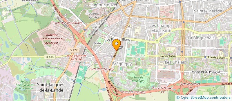 localisation de l'entreprise DB.INVEST  SAINT-JACQUES-DE-LA-LANDE