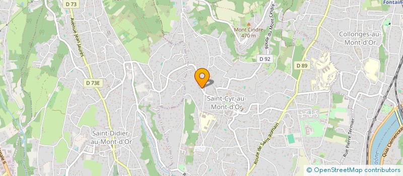 localisation de l'entreprise DB INVEST  SAINT-CYR-AU-MONT-D'OR