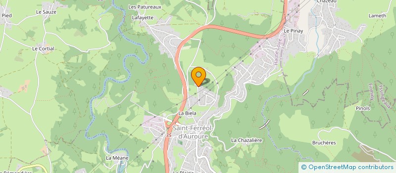 localisation de l'entreprise DB INVEST  SAINT-PAL-DE-MONS