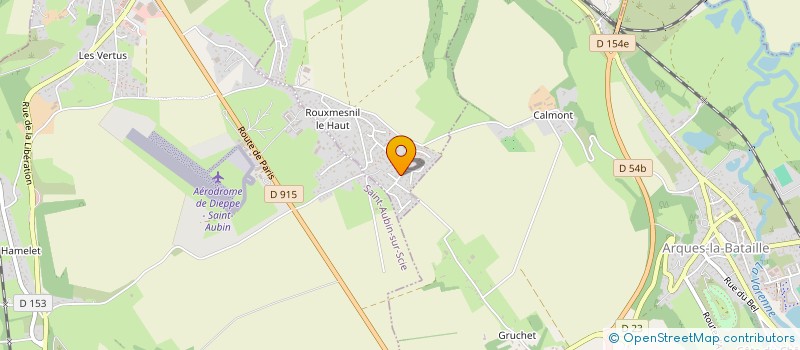 localisation de l'entreprise DB INVEST  ROUXMESNIL-BOUTEILLES