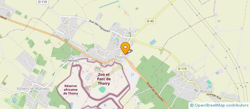 localisation de l'entreprise DB INVESTISSEMENT à THOIRY