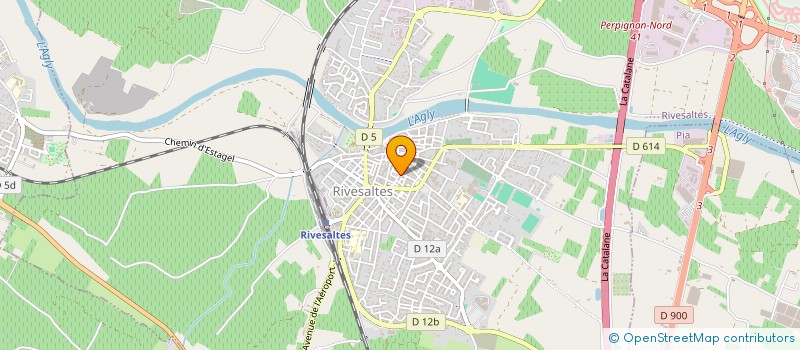 localisation de l'entreprise DB KAIZEN  RIVESALTES