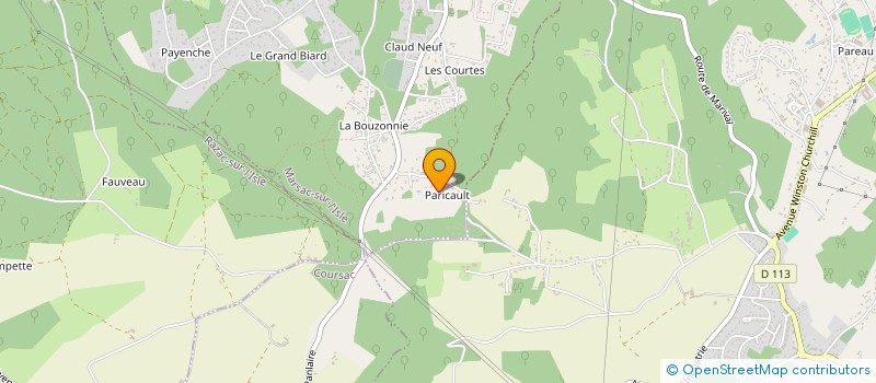 localisation de l'entreprise DB LAVAGE AUTO  CHATEAU-L EVEQUE