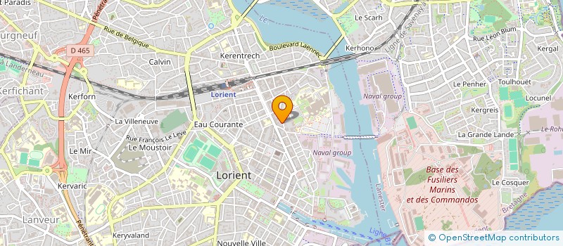 localisation de l'entreprise DB LMNP  LORIENT