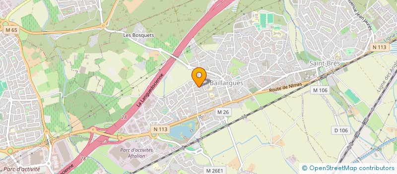 localisation de l'entreprise DB MILLING  PEROLS