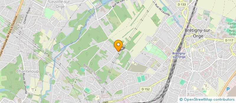 localisation de l'entreprise DB MULTITEC à BRETIGNY-SUR-ORGE