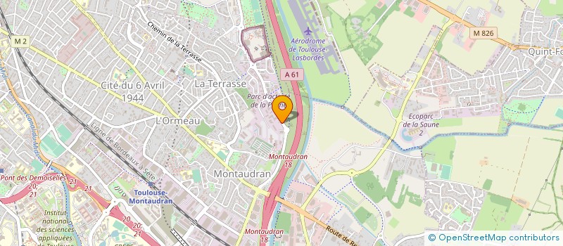 localisation de l'entreprise DB-ONLINE à TOULOUSE