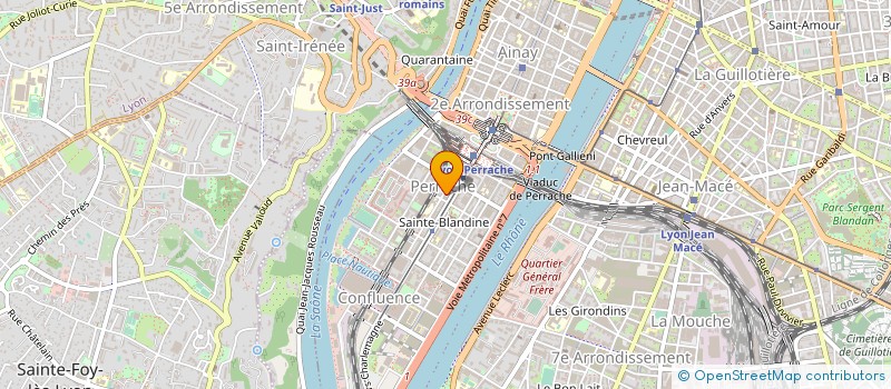 localisation de l'entreprise DB OPTIQUE à LYON