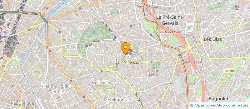 localisation de l'entreprise DB PARIS VENTILATION  PARIS