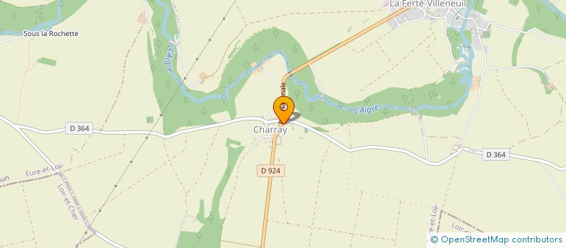 localisation de l'entreprise DB PATRIMOINE à CLOYES-LES-TROIS-RIVIERES