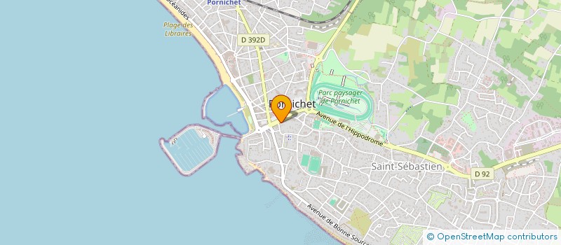localisation de l'entreprise DB PORNICHET à PORNICHET