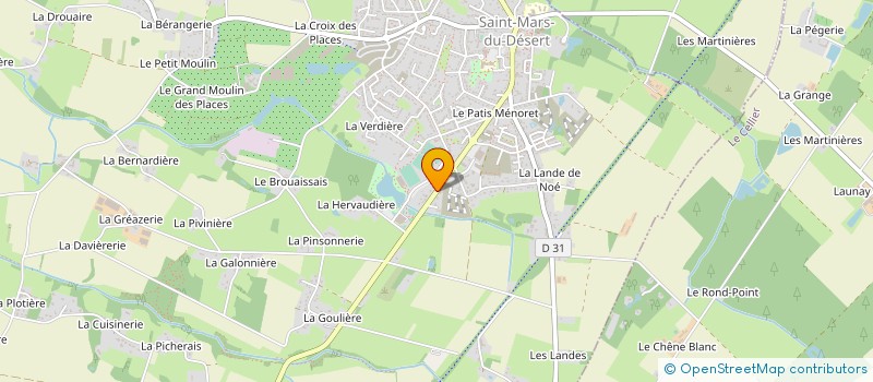 localisation de l'entreprise DB POSE  SAINT-MARS-DU-DESERT