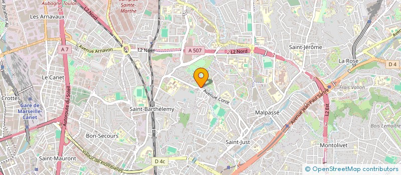 localisation de l'entreprise DB PRO MENUISERIE à MARSEILLE