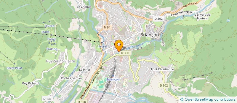 localisation de l'entreprise DB PRO SERVICES  BRIANCON