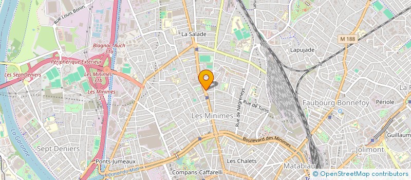 localisation de l'entreprise DB PROD à TOULOUSE