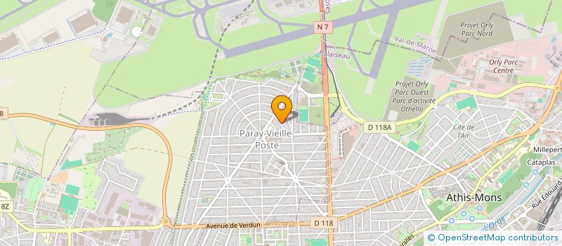 localisation de l'entreprise DB RENOV à PARAY-VIEILLE-POSTE