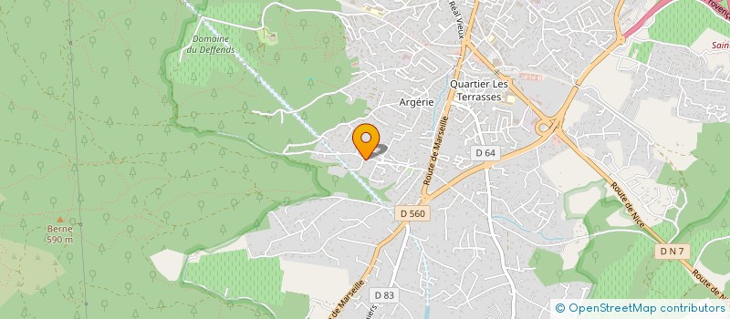 localisation de l'entreprise DB RENOVATION 83 à SAINT-MAXIMIN-LA-SAINTE-BAUME