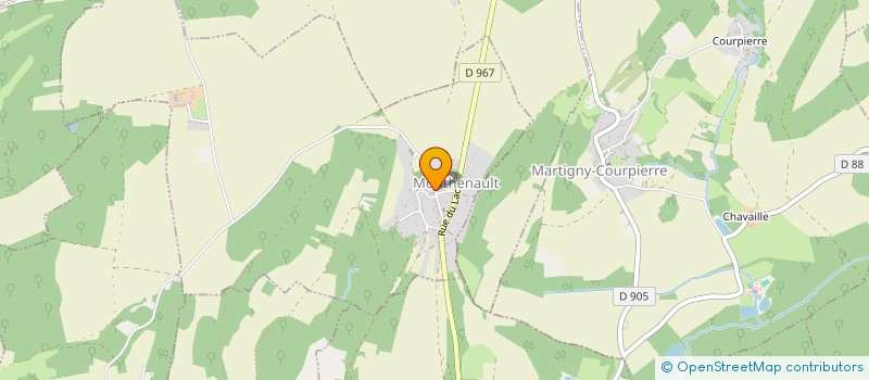 localisation de l'entreprise DB SECURITE PRIVEE à MONTHENAULT
