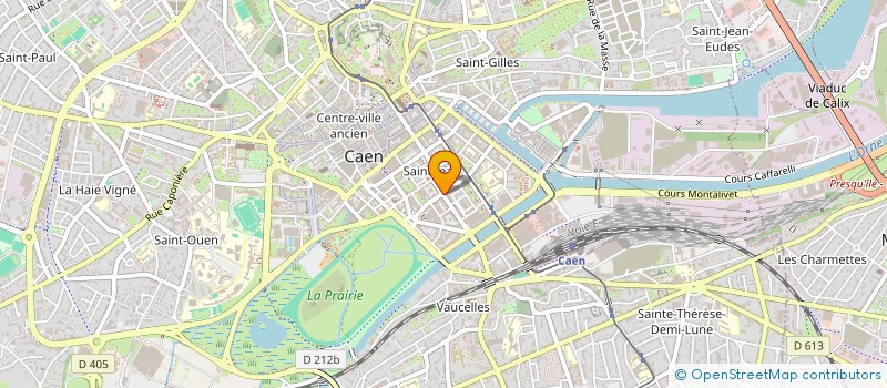 localisation de l'entreprise DB SERVICES à CAEN