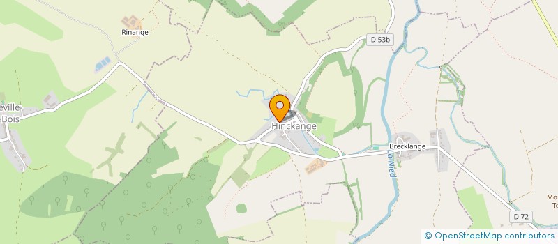 localisation de l'entreprise DB SERVICES  HINCKANGE