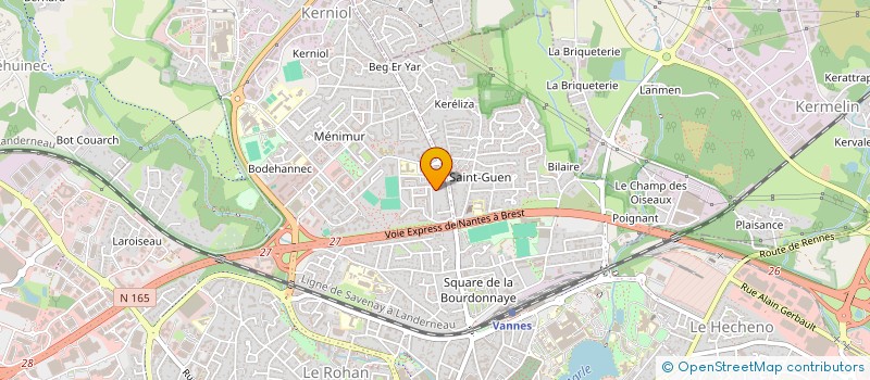 localisation de l'entreprise DB SERVICES à ARRADON