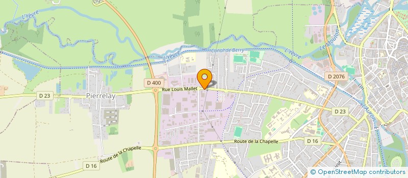 localisation de l'entreprise DB SHOP ST DOULCHARD à CIVRAY-DE-TOURAINE