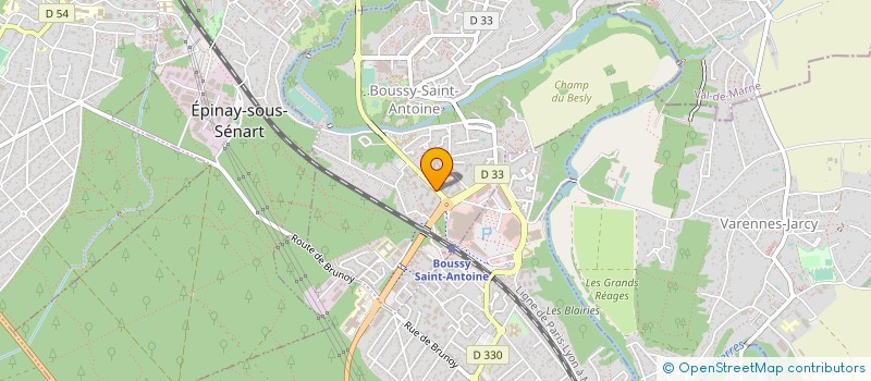 localisation de l'entreprise DB SOLS TECHNIQUES à VIGNEUX-SUR-SEINE