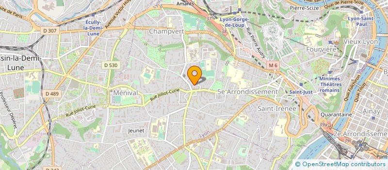localisation de l'entreprise DB SPORTS à LYON