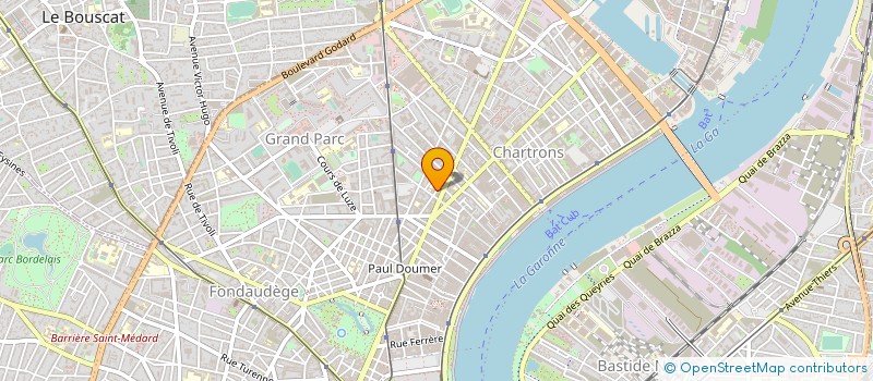 localisation de l'entreprise DB STABLE à BORDEAUX