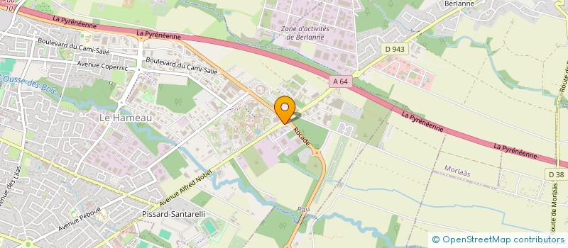 localisation de l'entreprise DB STRATABIT BELGIQUE SA à PAU