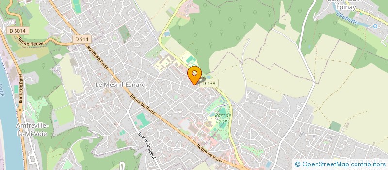 localisation de l'entreprise DB TECH à LE MESNIL-ESNARD