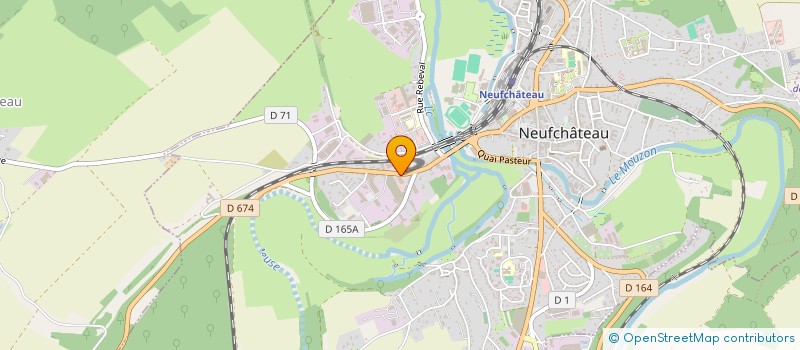 localisation de l'entreprise DB TOULOIS à NEUFCHATEAU