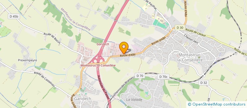 localisation de l'entreprise DB VASSEUR  GARIDECH