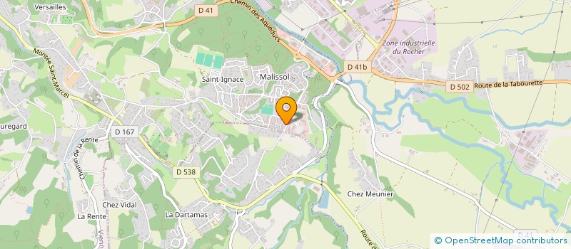 localisation de l'entreprise DB VIB E-LAB  VIENNE