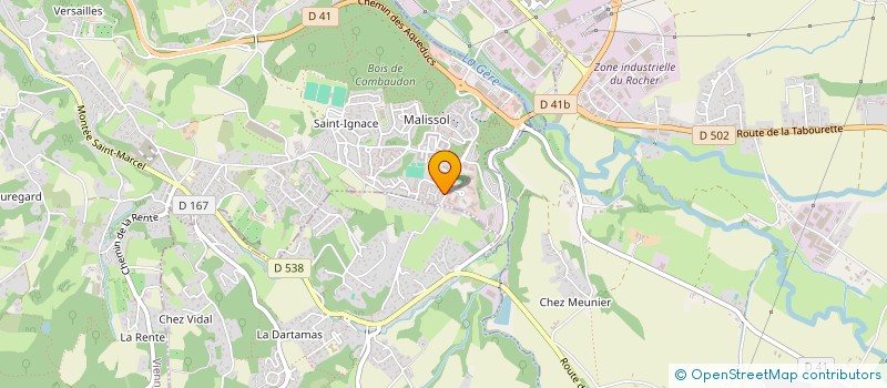 localisation de l'entreprise DB VIB INGENIERIE à VIENNE