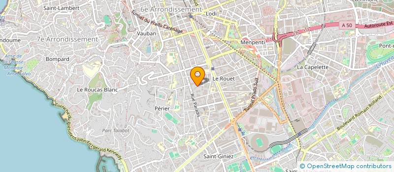 localisation de l'entreprise DB14 à MARSEILLE