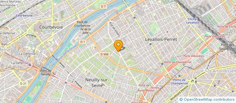 localisation de l'entreprise DB35.1 à NEUILLY-SUR-SEINE